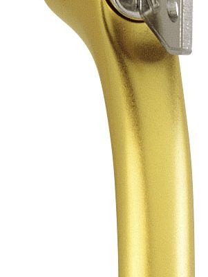 Hoppe Tokyo Inline F3 Matt Gold Locking 40mm Spindle WIndow Handle