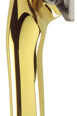 Hoppe Tokyo Polished Gold Espag 40mm Spindle Left Hand Window Handle
