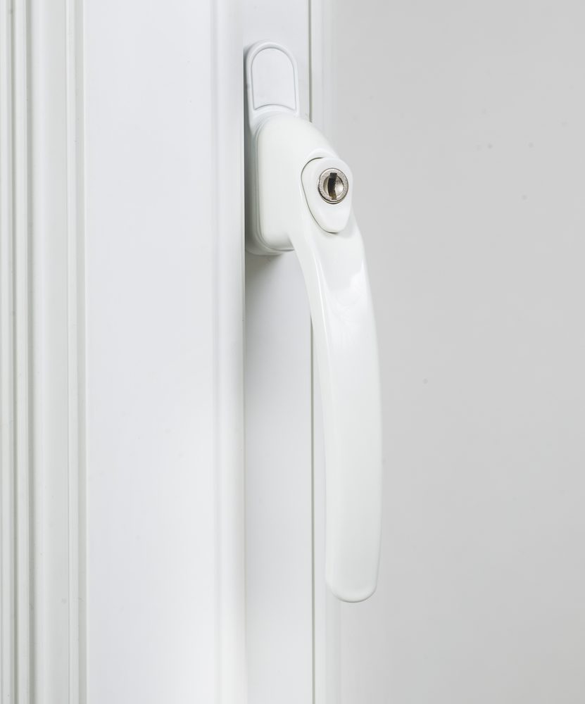 Endurance Inline Locking White Window Handle 30mm Spindle-2052