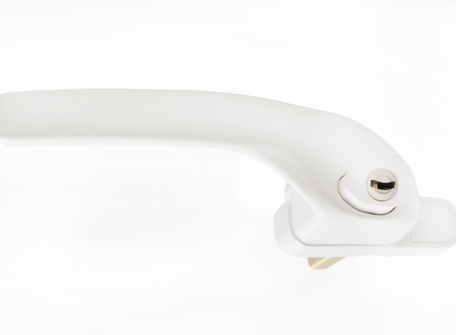 Endurance White Left Hand Window Handle 30mm Spindle-2114