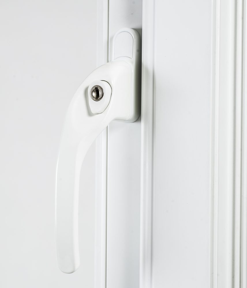 Endurance White Left Hand Window Handle 30mm Spindle-2116