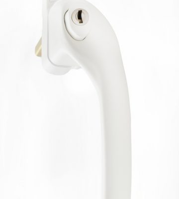 Endurance White Right Hand Window Handle 30mm Spindle