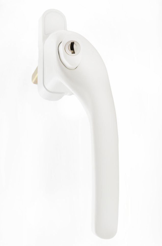 Endurance White Right Hand Window Handle 30mm Spindle-0