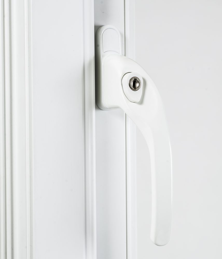 Endurance White Right Hand Window Handle 40mm Spindle-2144