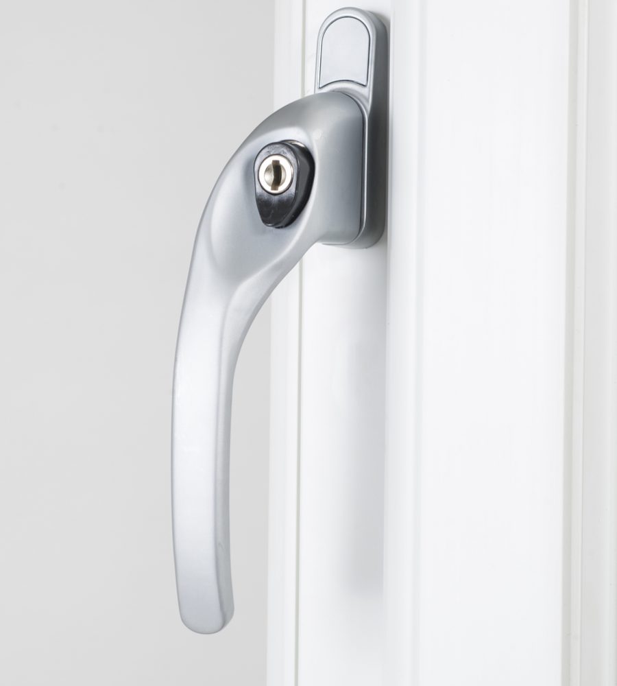Endurance Satin Chrome Left Hand Window Handle 30mm Spindle-2153