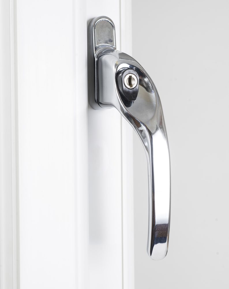 Endurance Polished Chrome Right Hand Window Handle 40mm Spindle-2205