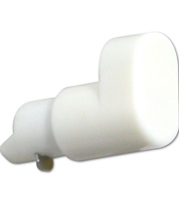 Replacement Window Handle Espag Button White